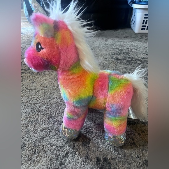 Build-A-Bear Other - 14” Colorful,watercolor,tie dye,Unicorn plush build a bear workshop